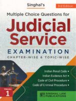 Singhal's Multiple Choice Questions for Judicial Service Examination Edition 2024