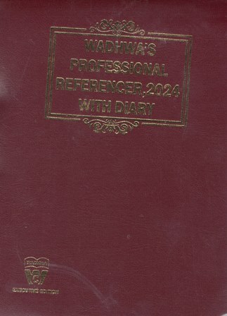 Wadhwa's Professional Referencer 2024 With Diary