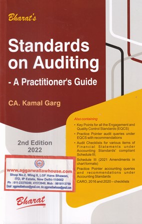 Bharat's Standards on Auditing (A Practitioner's Guide) by KAMAL GARG Edition 2022