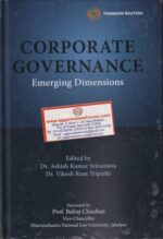 Thomson's Corporate Governance Emerging Dimensions by Ashish Kumar Srivastava & Vikesh Ram Tripathi  Edition 2021