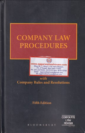 Bloomsbury's Company Law Procedures with Company Rules and Resolutions Edition 2022