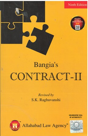 Allahabad Law Agency Contract-II by DR.R.K BANGIA Edition 2023