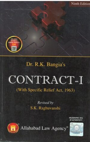 Allahabad Law Agency, Contract-I By DR. RK BANGIA Edition 2023