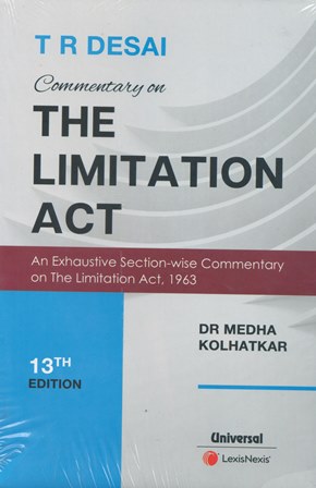 Universal The Limitation Act by TR Desai Edition 2024