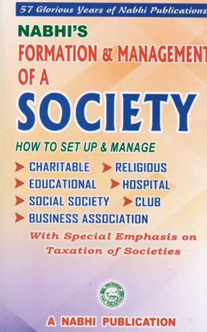 Nabhi's Formation & Management of a Society How to Set Up & Manage Edition 2023