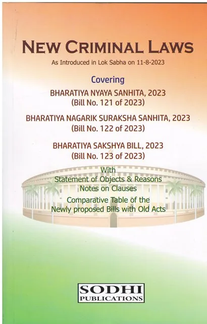 Sodhi Publication New Criminal Laws Edition 2023