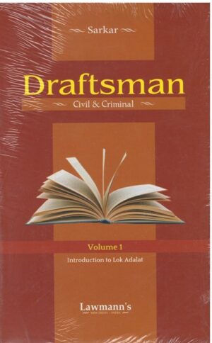 Lawmann's Draftsman Civil & Criminal (2 Vols set) by Sanjeev Sarkar Edition 2024