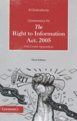 Lawmann's Commentary on The Right to Information Act, 2005 With Useful Appendices Edition 2024