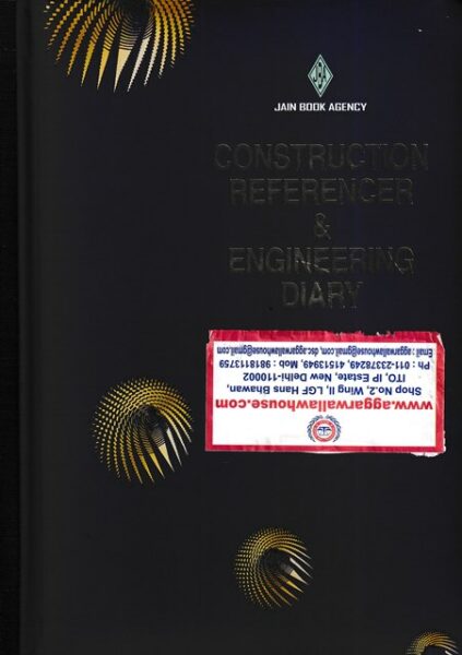 Jain Book Agency Construction Referencer & Engineering Diary Edition 2022