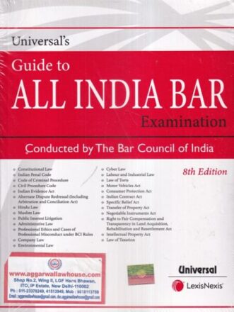 Universal's Guide to All India Bar Examination Edition 2022