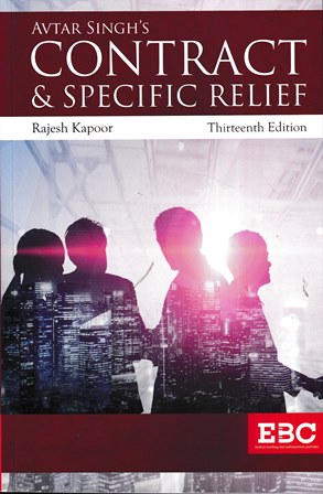 EBC Contract & Specific Relief by AVTAR SINGH Edition 2023