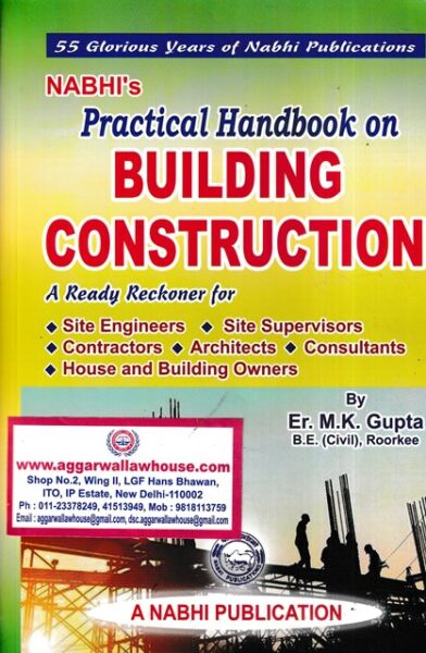 Nabhi Practical Handbook on Building Construction by M K Gupta Edition 2022