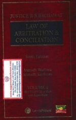 LexisNexis RS BACHAWAT Law of Arbitration and Conciliation Set of 2 Vols by ANIRUDH WADHWA & ANIRUDH KRISHNAN Edition 2022