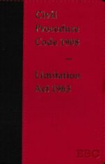 EBC Civil Procedure Code 1908 Limitation Act 1963 Edition 2022