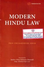 Thomson Reuters Modern Hindu Law by Prof (DR) Rakesh Kr Singh Edition 2022