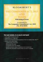 Bloomsbury's The Companies Act, 2013 and Rules Edition 2022