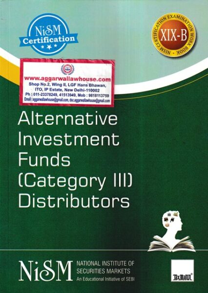 Taxmann NiSM Alternative Investment Funds ( Category III ) Distributors Wookbook Version Oct 2021