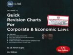 Taxmann's Quick Revision Charts For Corporate & Economic Law For CA Final New Syllabus by Ashishi Gupta Edition June 2022