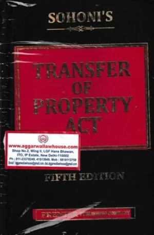 Premier Publishing Transfer of Property Act by Sohini Edition 2024