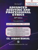 Bestword's Advanced Auditing & Professional Ethics for CA Final  New Syllabus by CA SURBHI BANSAL Applicable For Nov 2022 Exams