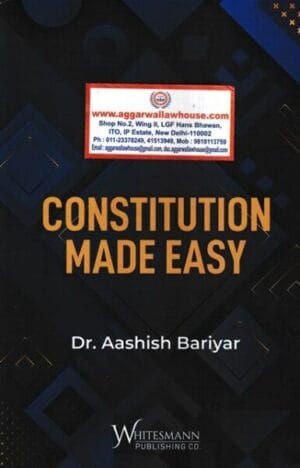 Whitesmann's Constitution Made Easy by Aashish Bariyar Edition 2022