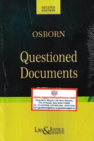 Law&Justice Questioned Documents by Osborn Edition 2022