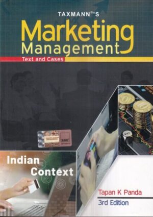 Taxmann Marketing Management Text Cases ( Indian Contact ) by Tapan K Panda Edition 2022