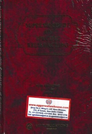 ALT Supreme Court on Specific Relief Act 1963 by Rahul Kandharkar Edition 2022