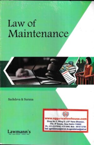 Lawmann's Law of Maintenance by Sachdeva & Surana  Edition 2023