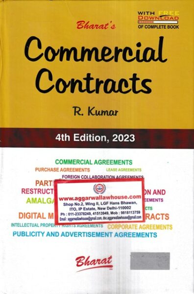 Bharat's Commercial Contracts by R KUMAR Edition 2023