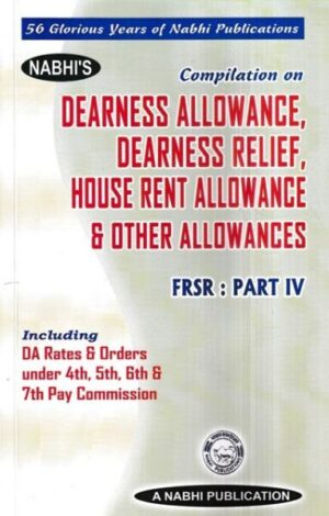 Nabhi Publication Compilation of Dearness Allowance Dearness Relief House Rent Allowance & Other Allowances Edition 2023