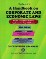 Bestword's A Handbook on Corporate and Economic Laws for CA Final (New Syllabus) by MUNISH BHANDARI Applicable for May 2023 Exams
