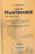 Sodhi Publication Law of Maintenance with Allied Laws by Chakraborty Edition 2023