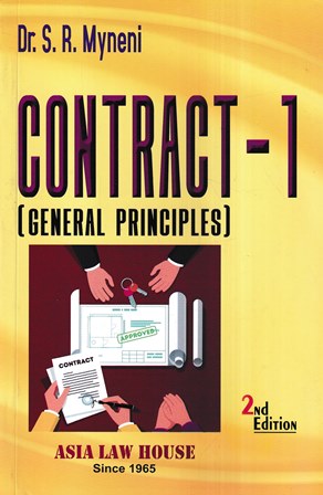 Asia's Contract I General Principles by SR MYNENI Edition 2022