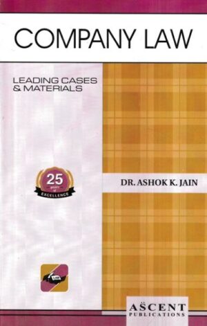 Ascent Publication Company Law by ASHOK K JAIN Edition 2022-23