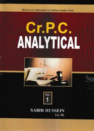 SABIR HUSSEIN & Co. Cr. P C Analytical Set of 2 Vols by SABIR HUSSEIN Edition 2023