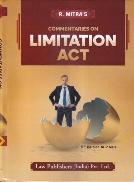 Law Publishers Commentaries on Limitation Act Set of 2 Vols by R. Mitra's Edition 2023