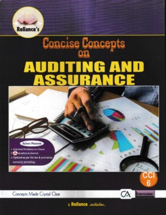 Reliance's Concise Concepts on Auditing and Assurance For CA Intermediate New Syllabus by S K Aggarwak Edition November 2022 Exam
