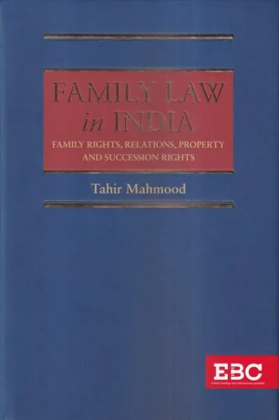 EBC Family Law in India by Tahir Mahmood Edition 2023 With Supplement 2026