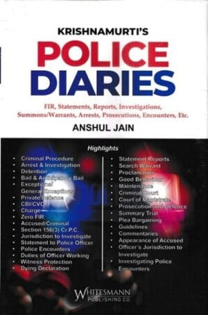 Whitesmann Krishnamurti's Police Diaries by Anshul Jain Edition 2023