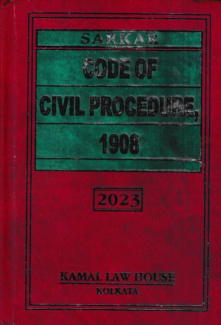 Kamal Law House Sarkar Code of Civil Procedure (Pocket) 1908 Edition 2023