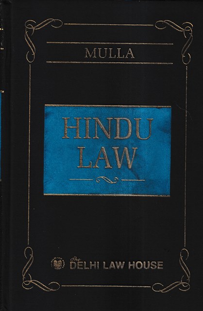 Delhi Law House Mulla Hindu Law Edition 2025
