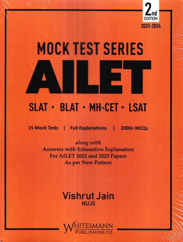 Whitemann Mock Test Series AILET by Justice Vishrut Jain Edition 2023-24