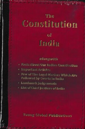 Young Global Publications The Constitution of India (Pocket Book) Edition 2023