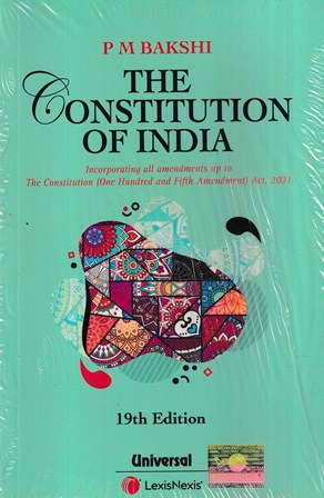 Universal's The Constitution of India by PM BAKSHI Edition 2023