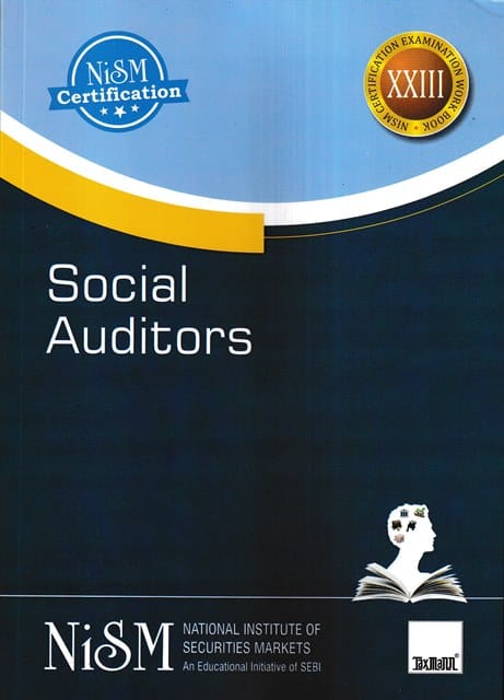 Taxmann NISM Social Auditors National Institute of Securities Markets Edition Dec 2022