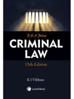 LexisNexis Criminal Law by P S A PILLAI 15th Edition 2023