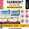 Tax Sharad's TAXBOOK+ COMBO (INCOME TAX – CONCEPTS & PRACTICE) / SET OF 2 / Concepts, Tax Traps, Illustrations, Questions, MCQs, Case Scenario, Past 20 Exam Questions / Tax Cruiser & Direct Support / CA Inter May/Nov 2024