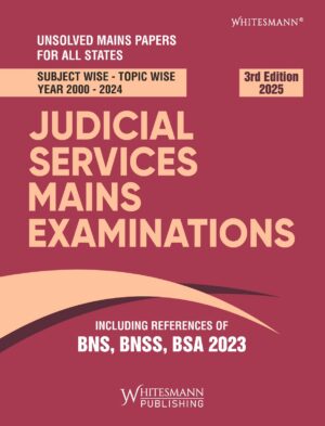 Whitesmann Book for Judicial Services Mains Examinations by S Lal 3th Edition 2025