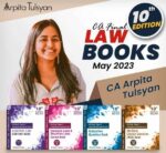 Tulsyan's Physical Book For CA Final Corporate & Economics Laws New Course (Set of 4 Vols.) by ARPITA S TULSYAN Applicable for May 2023 Exams